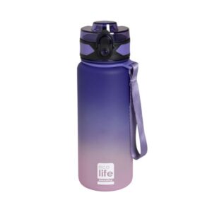 Ecolife Παγούρι Tritan BPA Free 500ml Violet 33-BO-2317