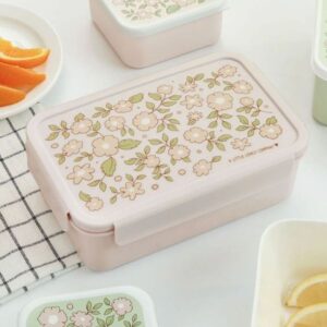 A Little Lovely Company Δοχείο Φαγητού 22x7x14.5cm Blossoms Pink BBBLPI68 - Image 4
