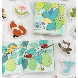A Little Lovely Company Βιβλιαράκι Για Ζωγραφική Σε Νερό Garden Friends BTMBGF13 - Image 2