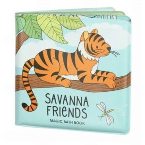 A Little Lovely Company Βιβλιαράκι Για Ζωγραφική Σε Νερό Savanna Friends BTMBSF14