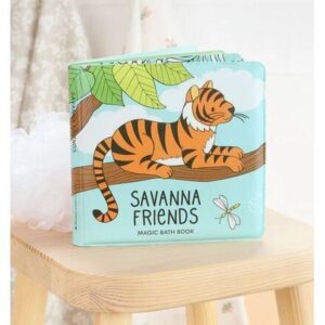 A Little Lovely Company Βιβλιαράκι Για Ζωγραφική Σε Νερό Savanna Friends BTMBSF14 - Image 2