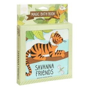 A Little Lovely Company Βιβλιαράκι Για Ζωγραφική Σε Νερό Savanna Friends BTMBSF14 - Image 6