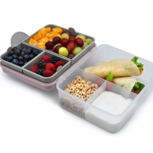 Melii – Φαγητοδοχείο Διώροφο Bento BPA Free Ροζ MEL21500 - Image 2