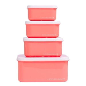 A Little Lovely Company Σετ 4 Δοχεία Φαγητού Lunch And Snack Box - Fun SBSEFU75 - Image 3