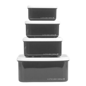 A Little Lovely Company Σετ 4 Δοχεία Φαγητού Lunch And Snack Box - Galaxy SBSEGA74 - Image 3