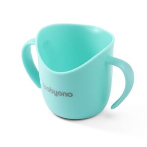 BabyOno Εργονομικό Ποτήρι Εκμάθησης 120ml Μέντα BN1463/06