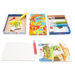 Sabbiarelli Mini Kit Με 6 Μαρκαδόρους Άμμου Και 10 Ζωγραφιές - Δεινόσαυροι SAB-100MK0606 - Image 6