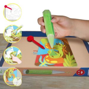 Sabbiarelli Mini Kit Με 6 Μαρκαδόρους Άμμου Και 10 Ζωγραφιές - Δεινόσαυροι SAB-100MK0606 - Image 5