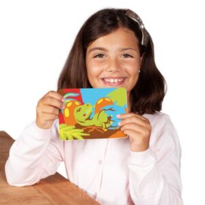Sabbiarelli Mini Kit Με 6 Μαρκαδόρους Άμμου Και 10 Ζωγραφιές - Δεινόσαυροι SAB-100MK0606 - Image 4