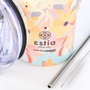 Estia Θερμός Coffee Mug Save The Aegean 350ml Spring Sonata 01-23126 - Image 3