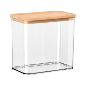 Estia Δοχείο Αποθήκευσης Στοιβαζόμενο Bamboo Essentials 1650ml 16.5x9.8x15cm Πλαστικό 01-24239 - Image 2