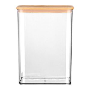 Estia Δοχείο Αποθήκευσης Στοιβαζόμενο Bamboo Essentials 2500ml 16.5x9.8x15cm Πλαστικό 01-24246
