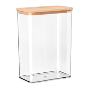 Estia Δοχείο Αποθήκευσης Στοιβαζόμενο Bamboo Essentials 2500ml 16.5x9.8x15cm Πλαστικό 01-24246 - Image 2