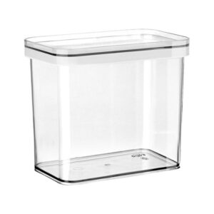 Estia Δοχείο Αποθήκευσης 1650ml 16.5x9.8x15cm Πλαστικό Διαφανές 01-24307 - Image 2