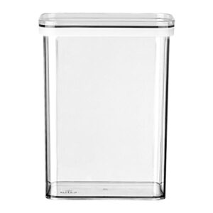 Estia Δοχείο Αποθήκευσης 2500ml 16.5x9.8x15cm Πλαστικό Διαφανές 01-24314