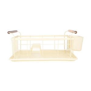 Estia Πιατοθήκη Allure Μεταλλική Με Λαβές 44x32x20cm Ivory - Ιβουάρ 01-24925 - Image 2