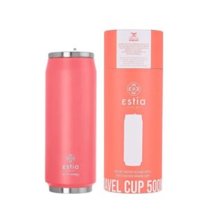 Estia Θερμός Travel Cup Save The Aegean 500ml Fusion Coral 01-9878