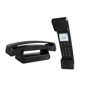 Alcatel Ασύρματο Τηλέφωνο Με Δυνατότητα Αποκλεισμού Κλήσεων ePure Iconic EWE Μαύρο 010065