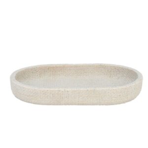 Estia Δίσκος Οργάνωσης Μπάνιου Jute 20x12.5x2.5cm Ρητίνης Μπεζ 02-25847 - Image 3
