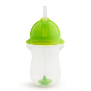 Munchkin Παιδικό Ποτήρι Με Καλαμάκι Tip N Sip 296ml Πράσινο 12463