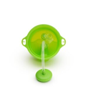 Munchkin Παιδικό Ποτήρι Με Καλαμάκι Tip N Sip 296ml Πράσινο 12463 - Image 3