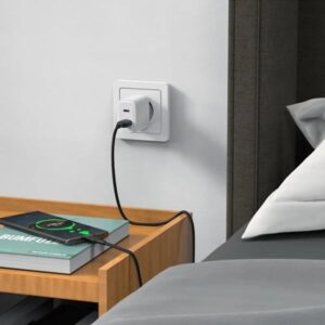 Acefast Φορτιστής Ταξιδίου A25 Fast Charging 2xUSB-C USB-A PD20W QC3.0 3A Λευκός 281214 - Image 7