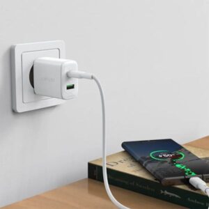 Acefast Φορτιστής Ταξιδίου A25 Fast Charging 2xUSB-C USB-A PD20W QC3.0 3A Λευκός 281214 - Image 6