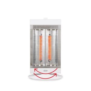 Argo Θερμάστρα Carbon 1000W Περιστρεφόμενη Alan Λευκή 531RG51930 - Image 5