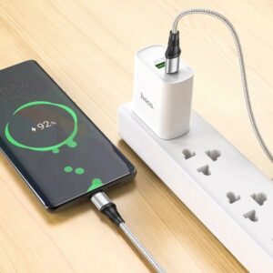 Hoco Καλώδιο Σύνδεσης Κορδόνι X50 Exquisito 1m USB-C Σε USB-C 5.0A 100W 20V Γκρι 734266 | Homidoo.gr