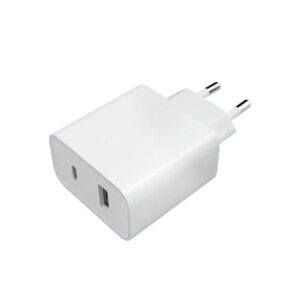Xiaomi Φορτιστής Ταξιδίου Mi 33W Fast Charging PD33W Με USB-C Και USB-A Λευκό BHR4996GL