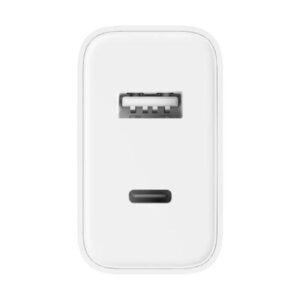 Xiaomi Φορτιστής Ταξιδίου Mi 33W Fast Charging PD33W Με USB-C Και USB-A Λευκό BHR4996GL - Image 2