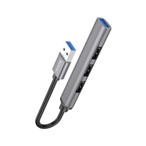 Hoco USB Hub HB26 Με 1xUSB3.0 Και 3xUSB2.0 Γκρι 765468 - Image 3