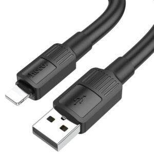 Hoco Καλώδιο Σύνδεσης X84 Solid USB Σε Lightning 2.4A 1m Υψηλής Αντοχής Μαύρο 770967 - Image 4