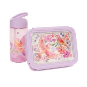 Petit Monkey Παγούρι 380ml BPA Free Birds Of A Feather PTM-DB49 - Image 3