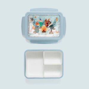 Petit Monkey Φαγητοδοχείο 19x14.5x7cm BPA Free - Bonfire Animals PTM-LB52 - Image 2