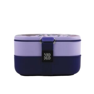 Yoko Design Φαγητοδοχείο 2 Επιπέδων 1.200ml BPA Free Vienne YD2331