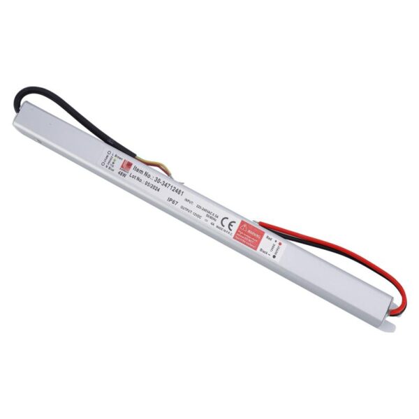 Adeleq ΤΡΟΦΟΔ. ΣΤΕΝΟ ΓΙΑ ΤΑΙΝΙΕΣ LED 240V/12VDC 48W IP67 282*18*18 30-34712481