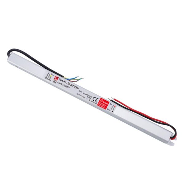Adeleq ΤΡΟΦΟΔ. ΣΤΕΝΟ ΓΙΑ ΤΑΙΝΙΕΣ LED 240V/12VDC 60W IP67 312*18*18 30-34712601