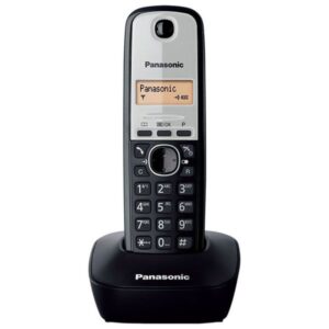 Panasonic Ασύρματο Τηλέφωνο Μαύρο-Ασημί KX-TG1611GRG - Image 2