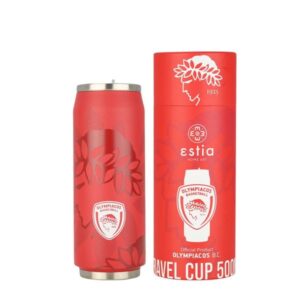 Estia Θερμός – Ποτήρι Για Καφέ Travel Cup Olympiacos BC Edition 500ml 00-27117