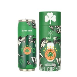Estia Θερμός – Ποτήρι Για Καφέ Travel Cup Panathinaikos BC Edition 500ml We The Greens 00-27124