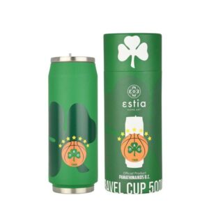 Estia Θερμός – Ποτήρι Για Καφέ Travel Cup Panathinaikos BC Edition 500ml 00-27131