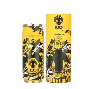 Estia Θερμός – Ποτήρι Για Καφέ Travel Cup AEK BC Edition 500ml The Queen Is Here 00-27148
