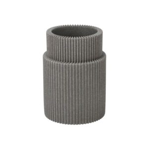 Estia Ποτηράκι Μπάνιου Wire 8.2.x8.2x11.2cm Ρητίνης Γκρι 02-25786