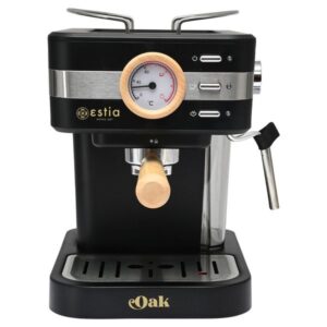 Estia Μηχανή Espresso Oak 950w 15bar 1.2lt Μαύρη 06-18986 - Image 4