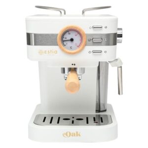 Estia Μηχανή Espresso Oak 950w 15bar 1.2lt Λευκή 06-18993 - Image 2
