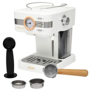 Estia Μηχανή Espresso Oak 950w 15bar 1.2lt Λευκή 06-18993 - Image 3