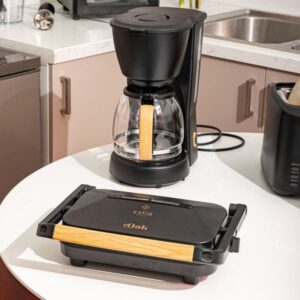 Estia Καφετιέρα Φίλτρου Oak 1.25lt 1000W Μαύρη 06-24673 - Image 6
