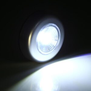 OEM Φωτιστικό Ντουλαπιού LED Με Αυτοκόλλητο Μπαταρίας 3xAAA Ασημί 226-291-Silver - Image 5