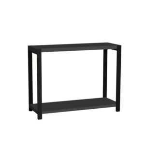 Pakoworld Ραφιέρα Lerf 45x17x35εκ Ανθρακί-Μαύρο 321-000036